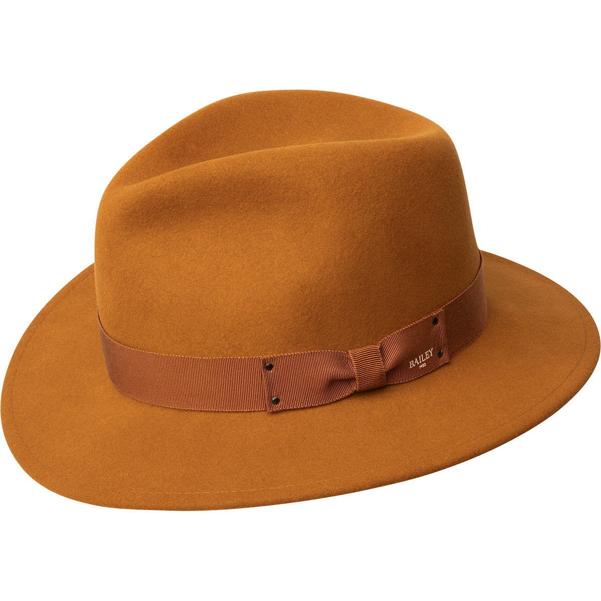 Bailey Western Curtis Fedora - Water Repellent & Shape Retentive LiteFelt