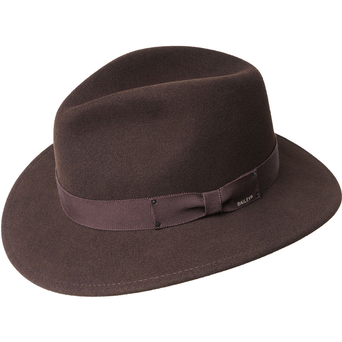Bailey Western Curtis Fedora - Water Repellent & Shape Retentive LiteFelt