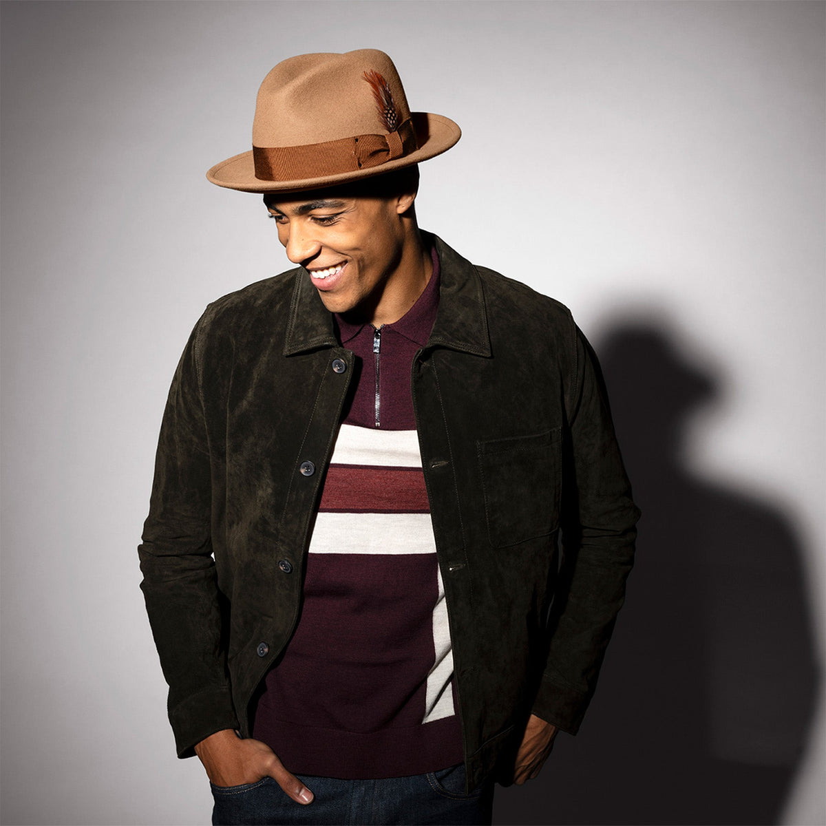 Bailey Western Blixen Fedora: 100% Wool LiteFelt Hat - Bailey Hats