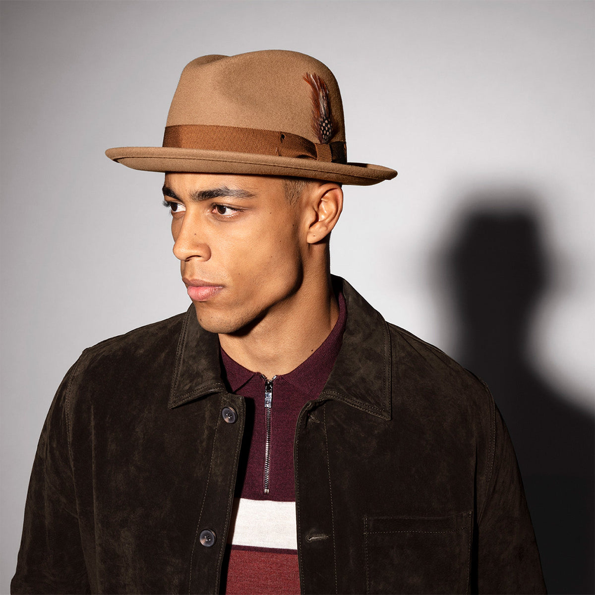 Bailey Western Blixen Fedora: 100% Wool LiteFelt Hat - Bailey Hats