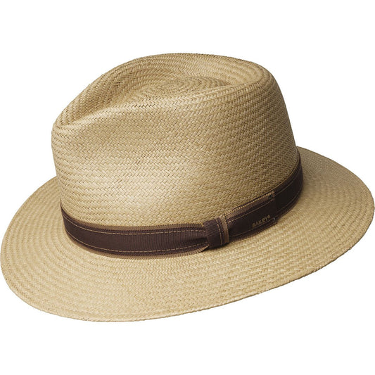 Bailey Western Brooks Panama Fedora - Genuine Ecuador Straw - Past Season