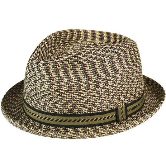 Bailey Western Bailey 1922 Mannes Straw Fedora - Stylish Hat for Any Event