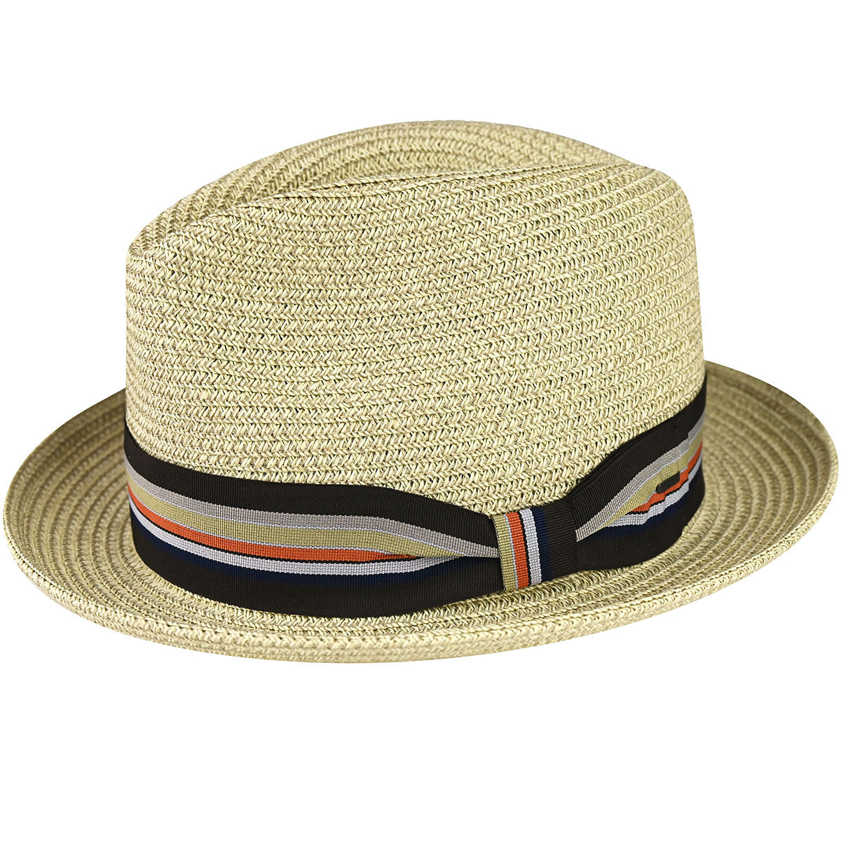 Bailey Western Bailey Hats Salem Fedora - Classic Toyo Braid with Striped Band