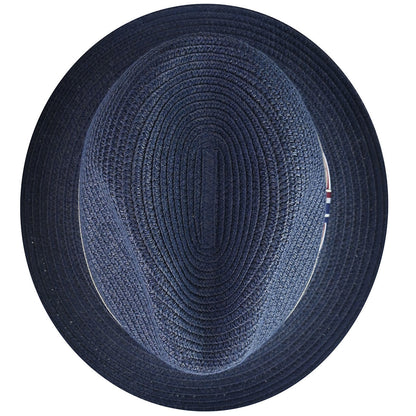 Bailey Western Bailey Hats Salem Fedora - Classic Toyo Braid with Striped Band