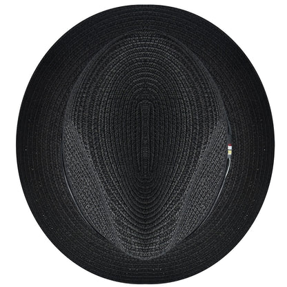 Bailey Western Bailey Hats Salem Fedora - Classic Toyo Braid with Striped Band