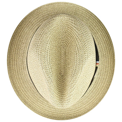 Bailey Western Bailey Hats Salem Fedora - Classic Toyo Braid with Striped Band