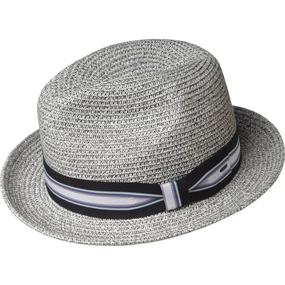 Bailey Western Bailey Hats Salem Fedora - Classic Toyo Braid with Striped Band