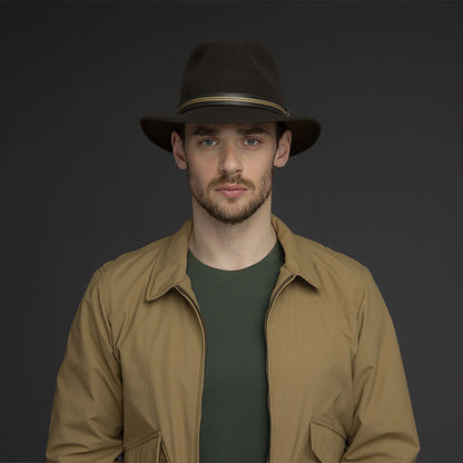 Bailey Western Bailey 1922 Brandt Fedora - 100% Lanolux Wool Felt Hat