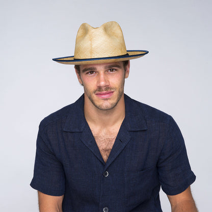 Bailey Western Parson Fedora Hat by Bailey 1922 - Genuine Panama Straw