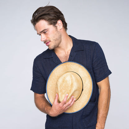 Bailey Western Parson Fedora Hat by Bailey 1922 - Genuine Panama Straw