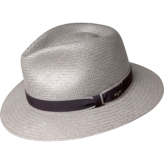 Bailey Western Brooks Panama Fedora - Genuine Ecuador Toquilla Straw Hat