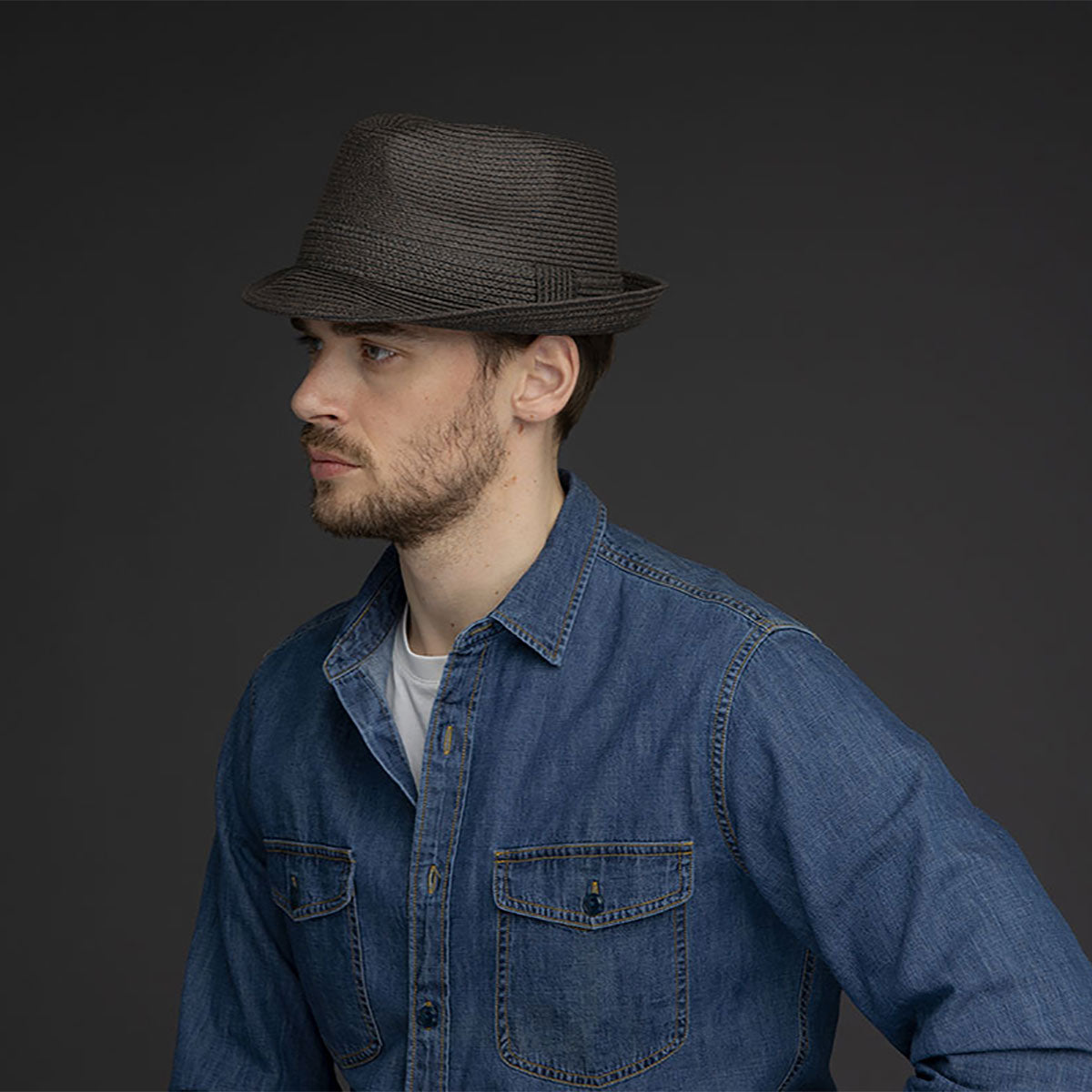 Bailey Western Billy PS Hat - Bailey 1922 Teardrop Crown & Snap Brim