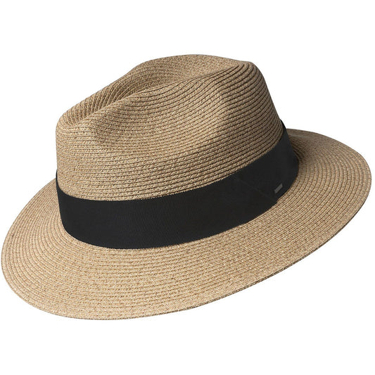 Bailey Western Mullan Fedora - Fine Toyolene Braid Summer Straw Hat
