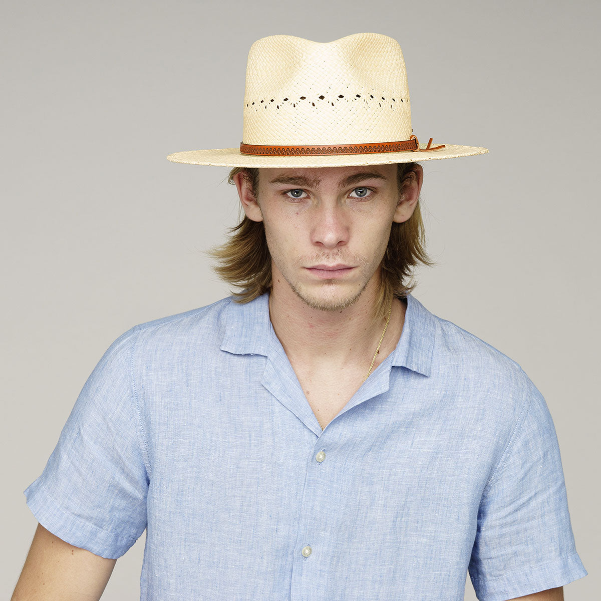 Bailey Western Horan Fedora: 100% Toquilla Palm Straw - Bailey Hats