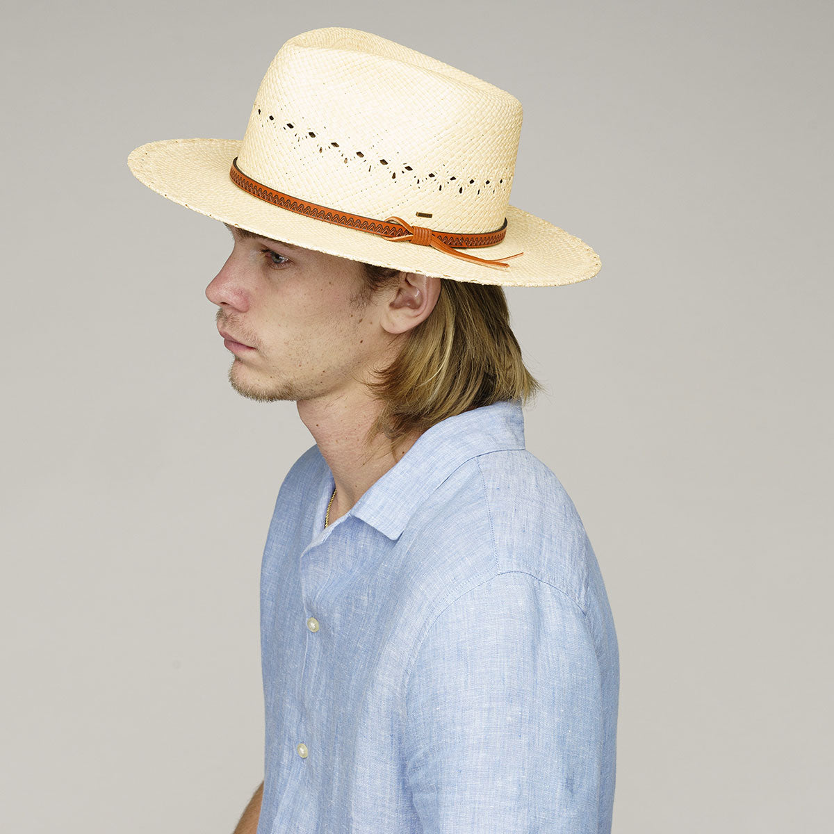Bailey Western Horan Fedora: 100% Toquilla Palm Straw - Bailey Hats