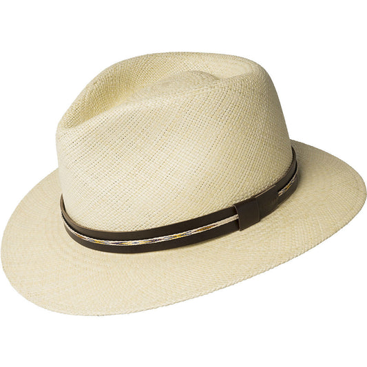 Bailey Western Stansfield Panama Fedora - Hand-Woven Brisa Weave Hat