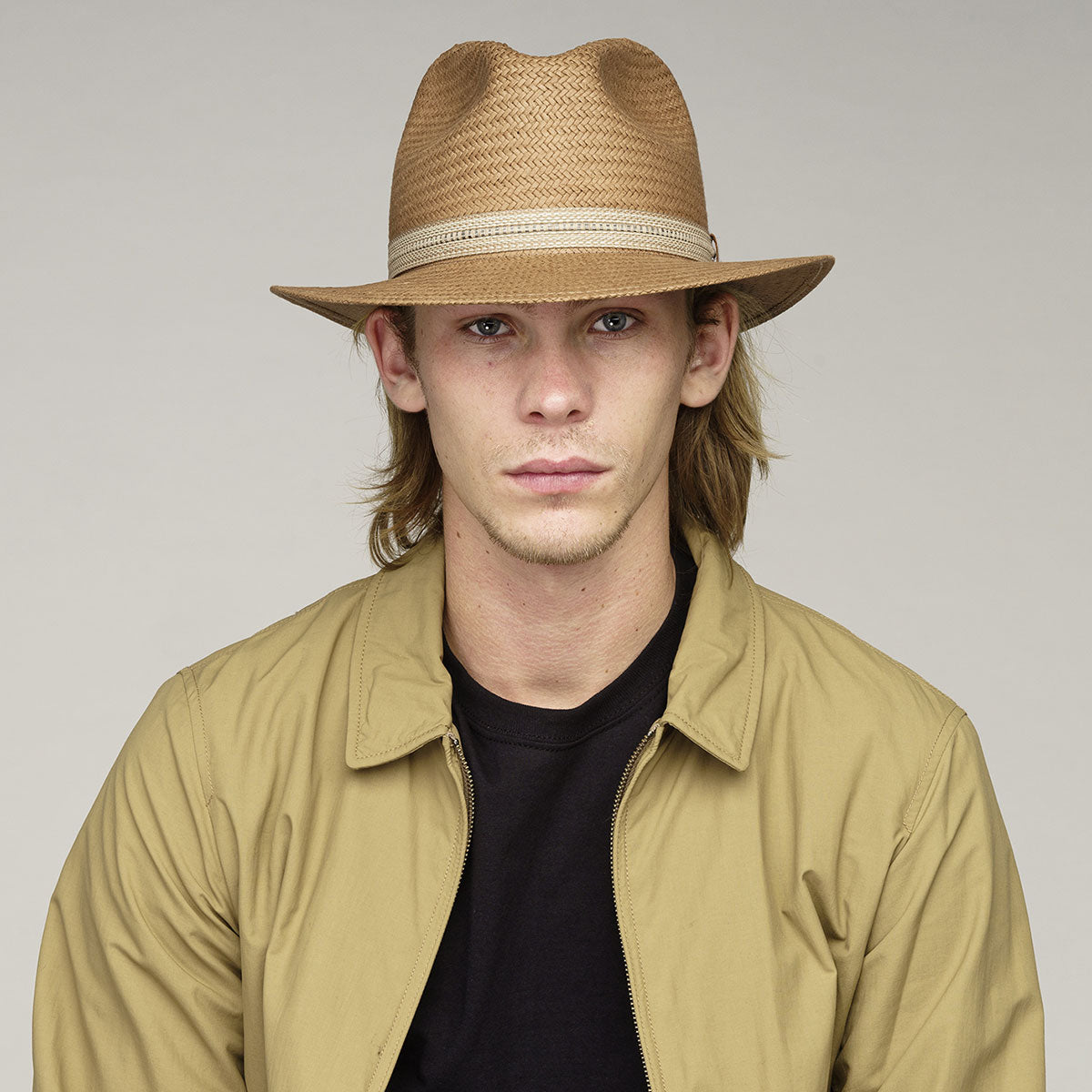 Bailey Western Kilgore Raindura Straw Fedora