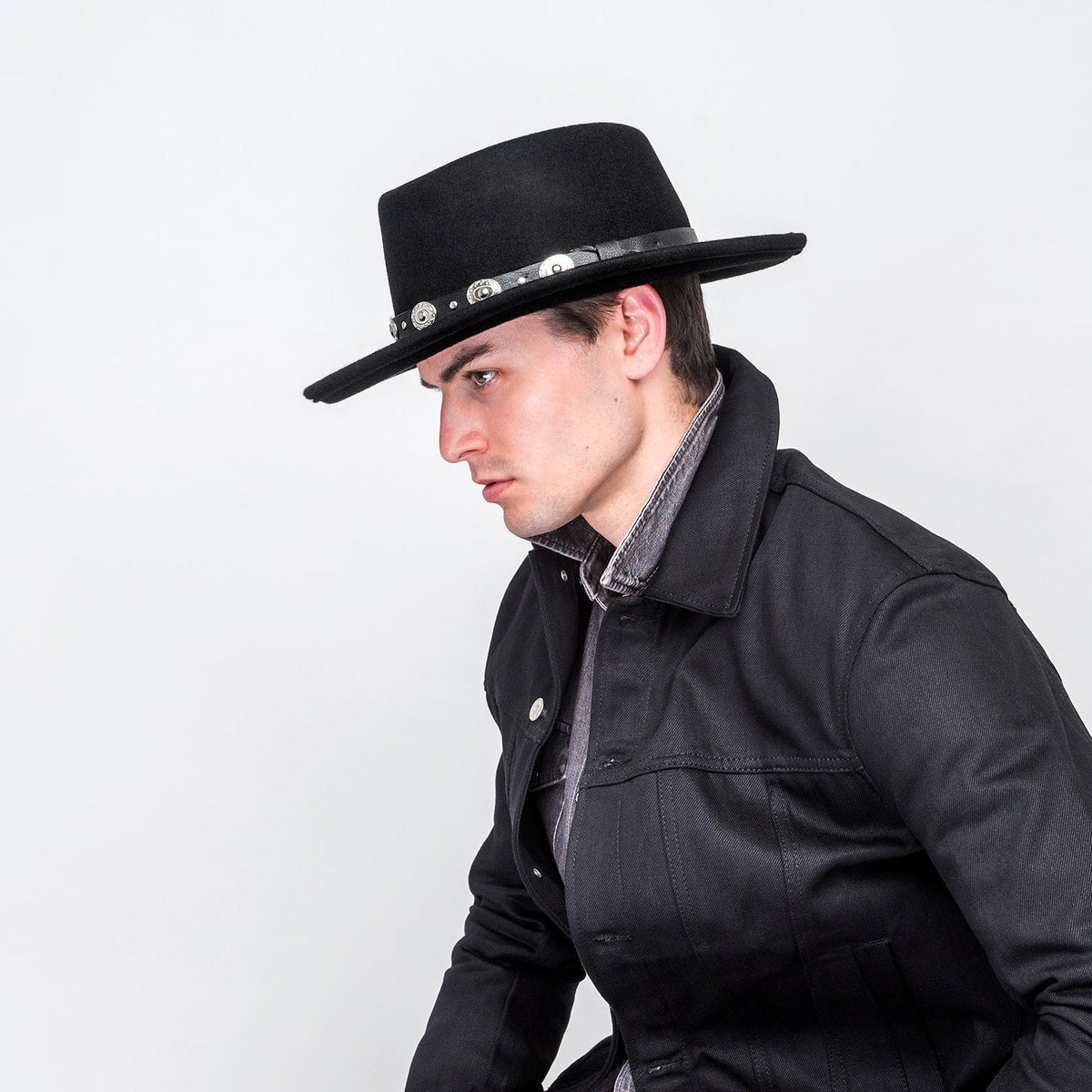 Bailey Western Eddy Bros Gambler Hat