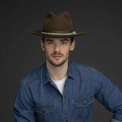 Bailey Western Bailey 1922 Bartham Fedora - Pinch Front Crown