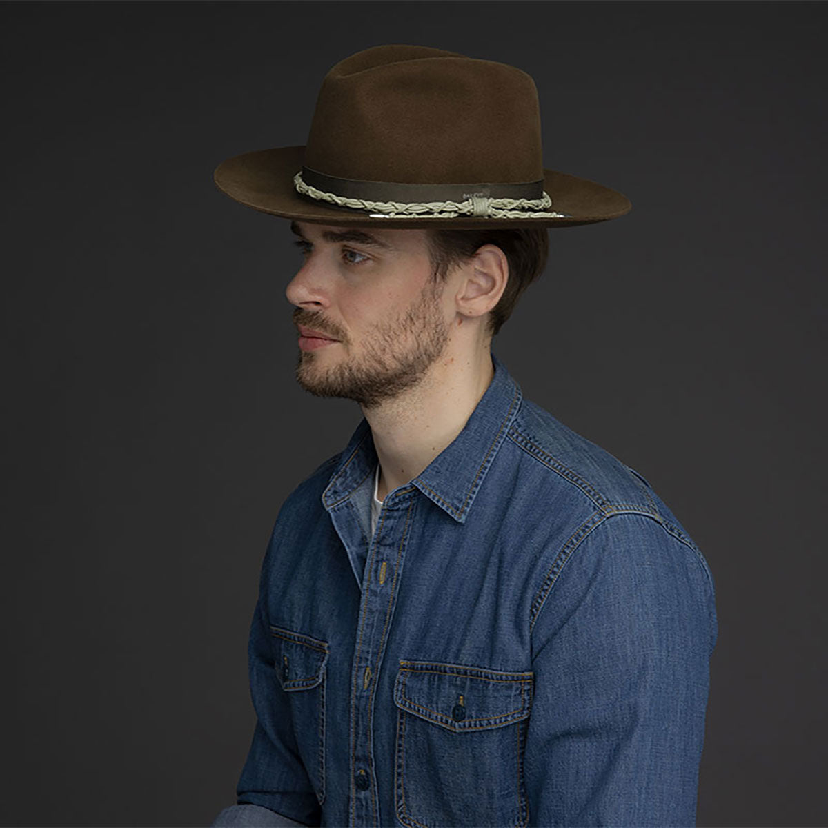 Bailey Western Bailey 1922 Bartham Fedora - Pinch Front Crown