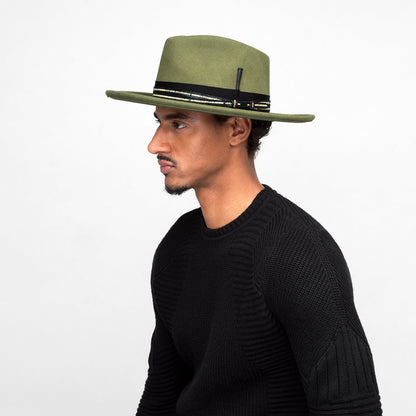 Bailey Western Klinger Fedora - Premium 100% Wool Hat - Bailey Hats