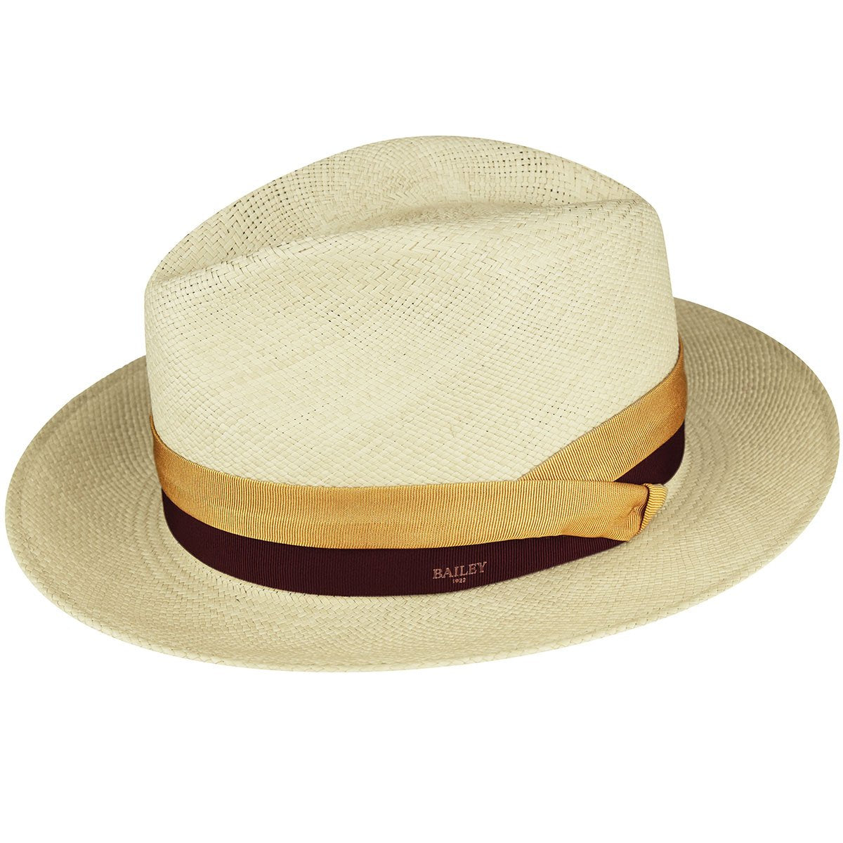 Bailey Western Bailey 1922 Cuban Panama Fedora - Premium Toquilla Palm Hat