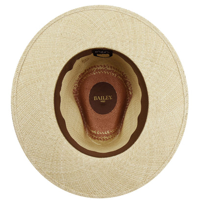 Bailey Western ystrom Fedora: 100% Toquilla Palm Straw - Bailey Hats