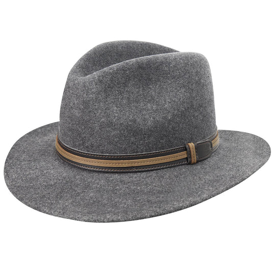 Bailey Western Bailey 1922 Brandt Fedora - Classic Wool Hat for Style